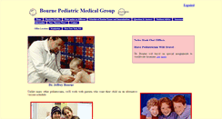 Desktop Screenshot of bournepediatrics.com